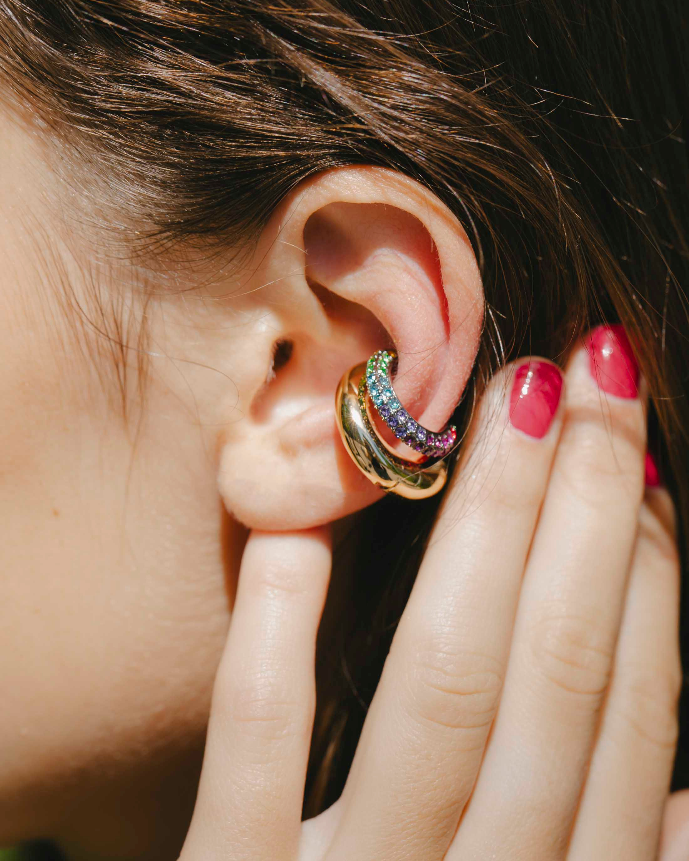 Vida Pave Ear-Cuff
